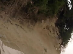 Filipino Beauties Moan on the Beach