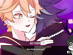 Aether's Yaoi Adventure in Genshin Impact