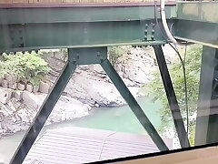 Nachi's Onsen Adventure in a Cable Car