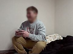 Morning Blowjob and Handjob from Japanese Gostosa