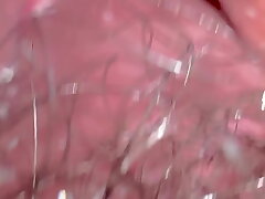 Christmas MILF Takes First Cock