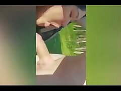 Milf Gets Oral in the Open Air