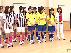 Japanese Team's Coach-Filled Lesson
